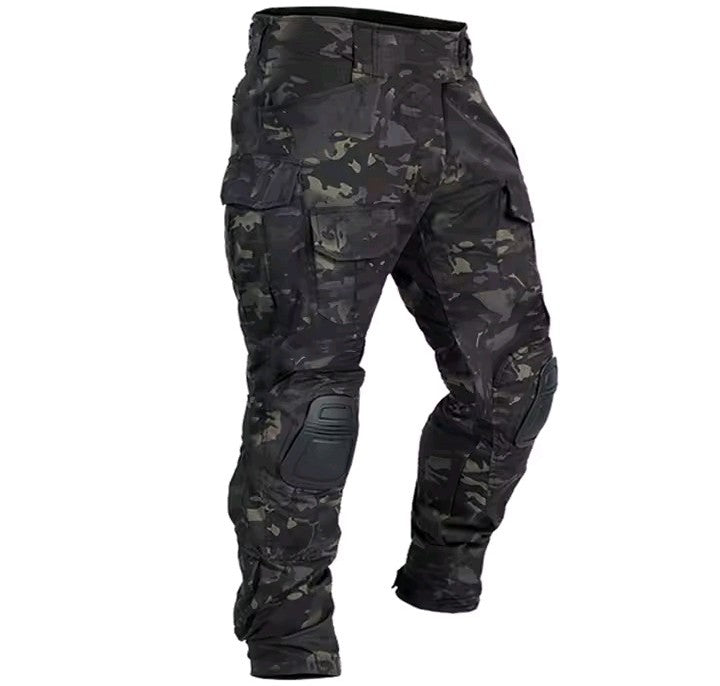 Pantaloni Tattici Combat da Combattimento con Ginocchiere Integrate – Serie Professional Heavy Duty