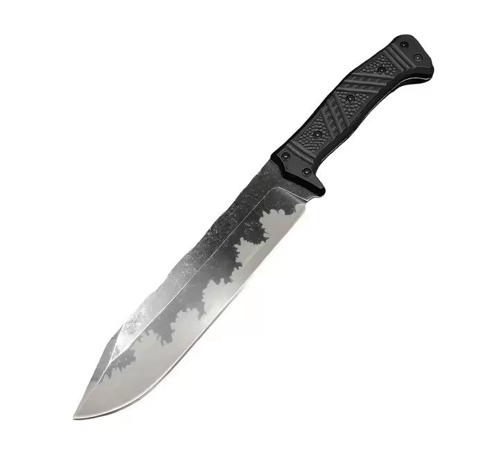 Coltello Tattico da Sopravvivenza Bushcraft con Fodero Rigido Kydex-Style