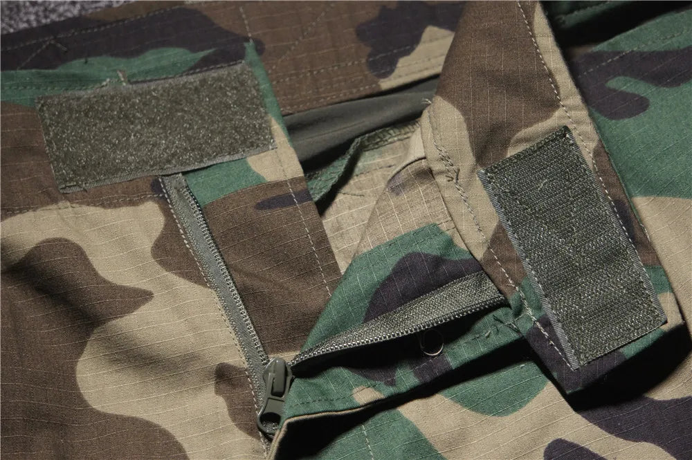 Combat Suit Tattica M81 Woodland – Set Pantaloni e combat shirt
