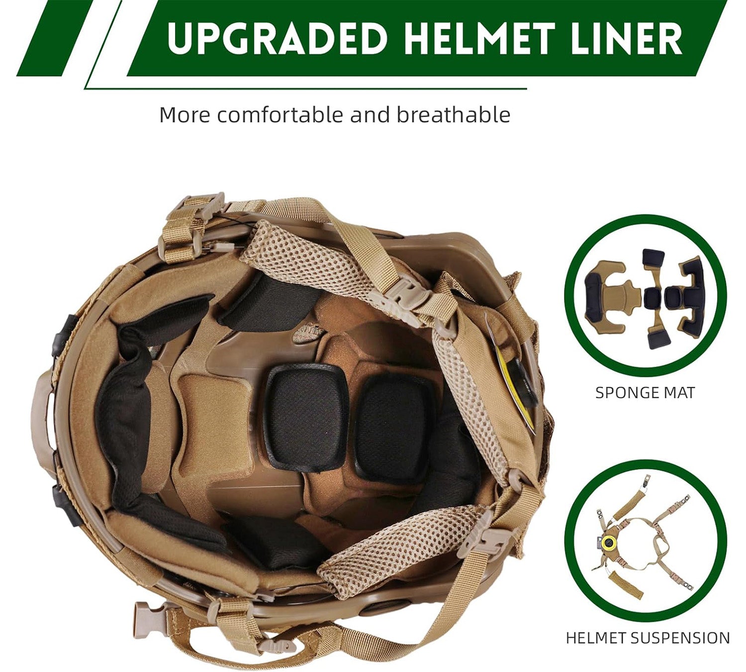 Casco Tattico "Fast" con Copertura e Sistema di Regolazione Avanzato
Descrizione: