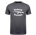 T-Shirt Grafica "Defend Europe" – Design Minimalista