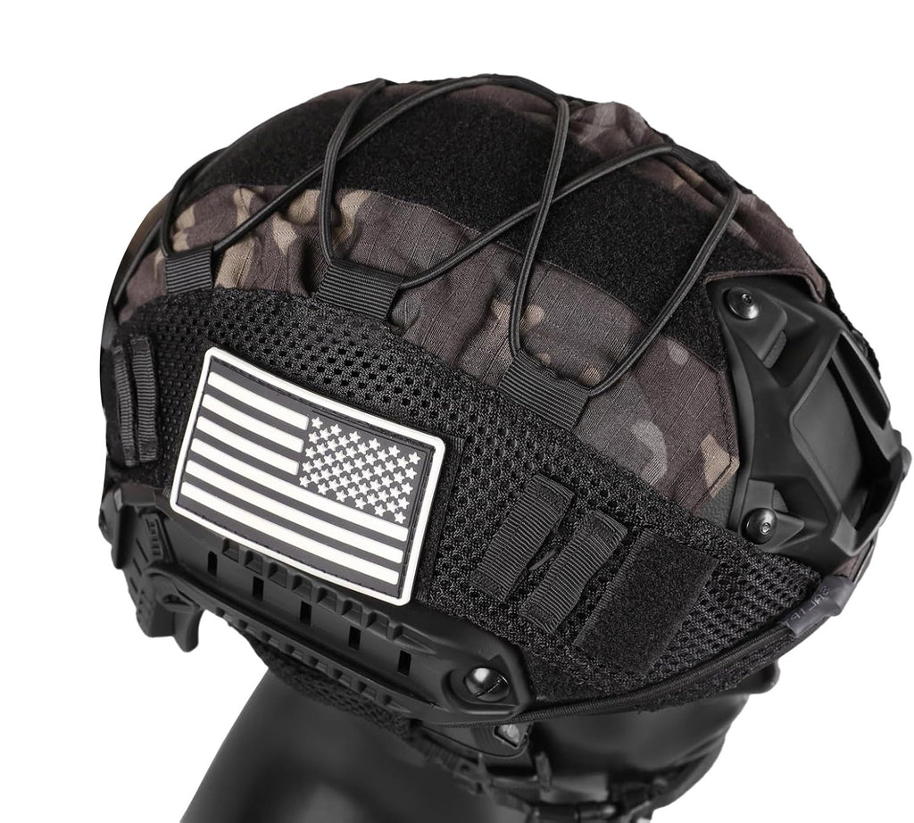 Casco Tattico "Fast" con Copertura e Sistema di Regolazione Avanzato
Descrizione: