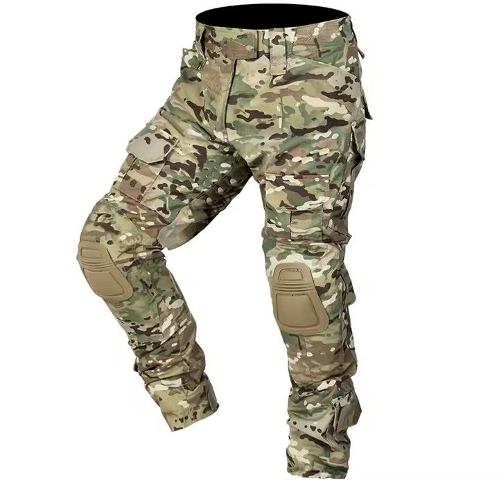 Pantaloni Tattici Combat da Combattimento con Ginocchiere Integrate – Serie Professional Heavy Duty
