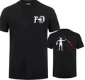 T-Shirt Grafica "Warrior Spirit" - Design Ispirato alla Bandiera di Teach