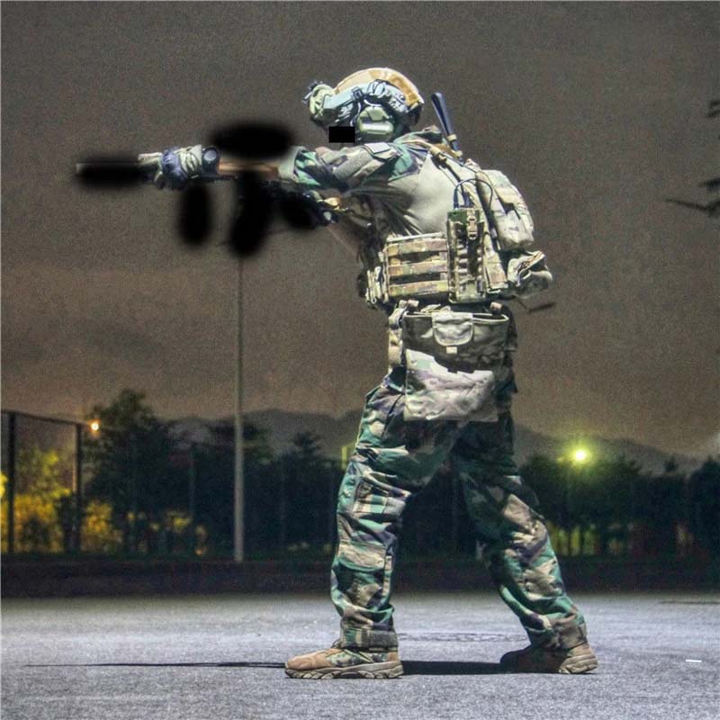 Combat Suit Tattica M81 Woodland – Set Pantaloni e combat shirt