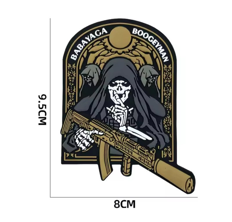Patch Tattica "Baba Yaga" - Design Boogeyman in PVC
