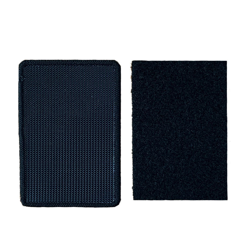 Patch Tattica "Iron Cross" – Profilo Minimalista Nero/Grigio