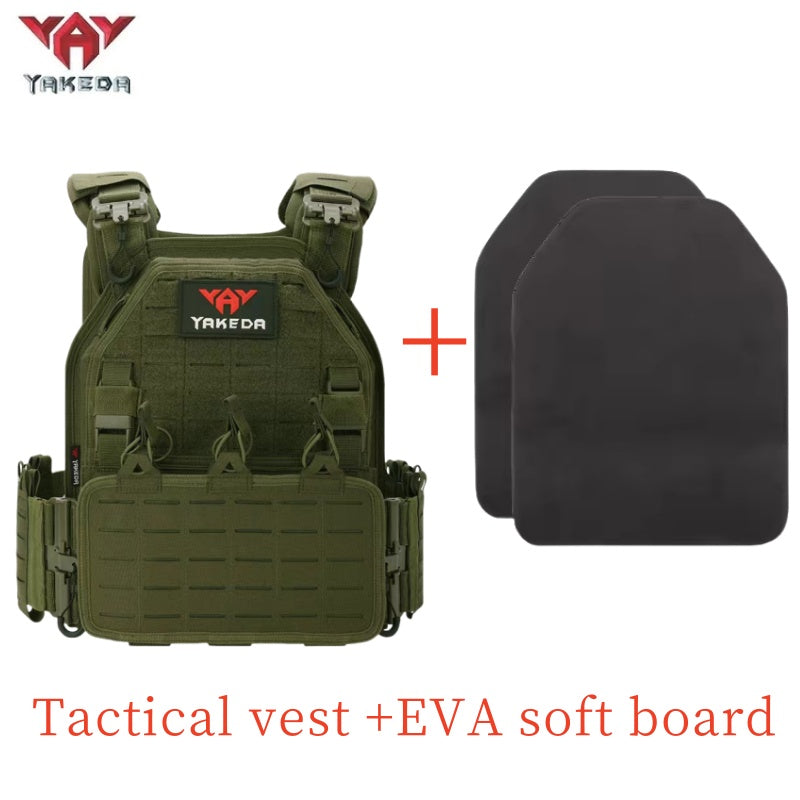 Yakeda Tactical Plate Carrier – Sistema Modulare a Sgancio Rapido con Soft Board EVA