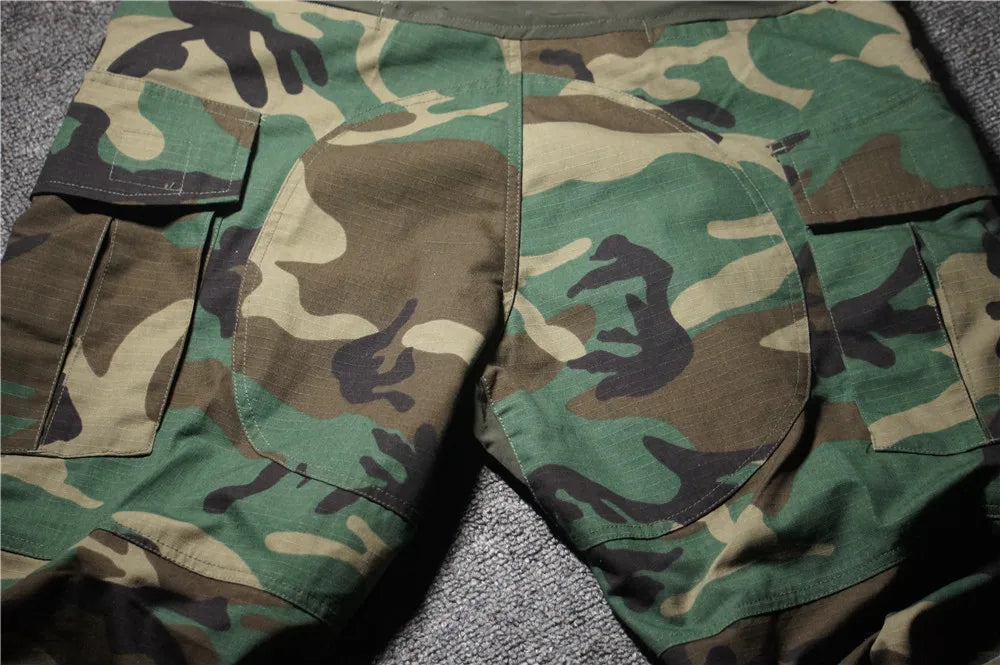 Combat Suit Tattica M81 Woodland – Set Pantaloni e combat shirt