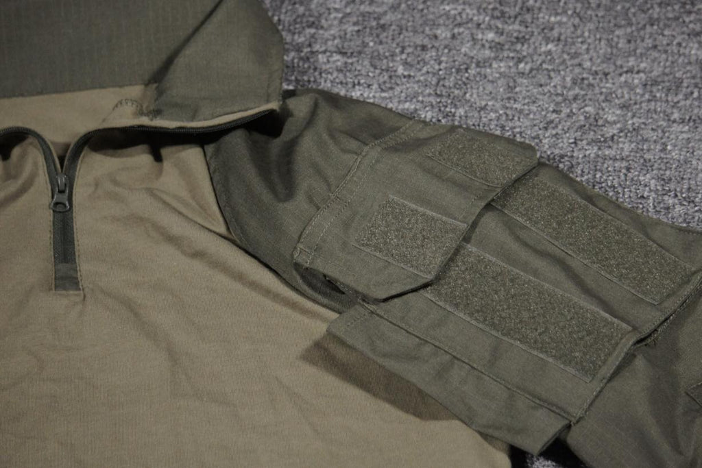 Uniforme Tattica Combat Set - Ranger Green (Giacca + Pantaloni + Ginocchiere)